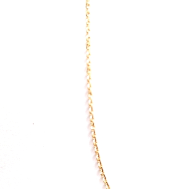 Infalible cadena de oro 18kts en 50 cm de largo. Éste modelo es la clásica cadena de oro que siempre luce y queda bien. Cadena d