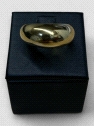 Anillo Oro 18k tipo Bombe. Peso 8.4g 8.40grs.