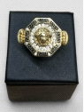 Anillo Oro 18 estilo Versace. Peso 7.7g. 7.70grs.