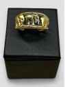 Anillo Elefantes oro18K. Peso 2g 2.00grs.