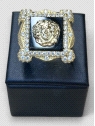 Anillo hombre Oro 18K diseño Versace estilo vintage. Peso 19g 19.00grs.