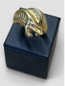 Anillo hombre Oro 18K diseño cobra. Peso 14.4g 14.40grs.