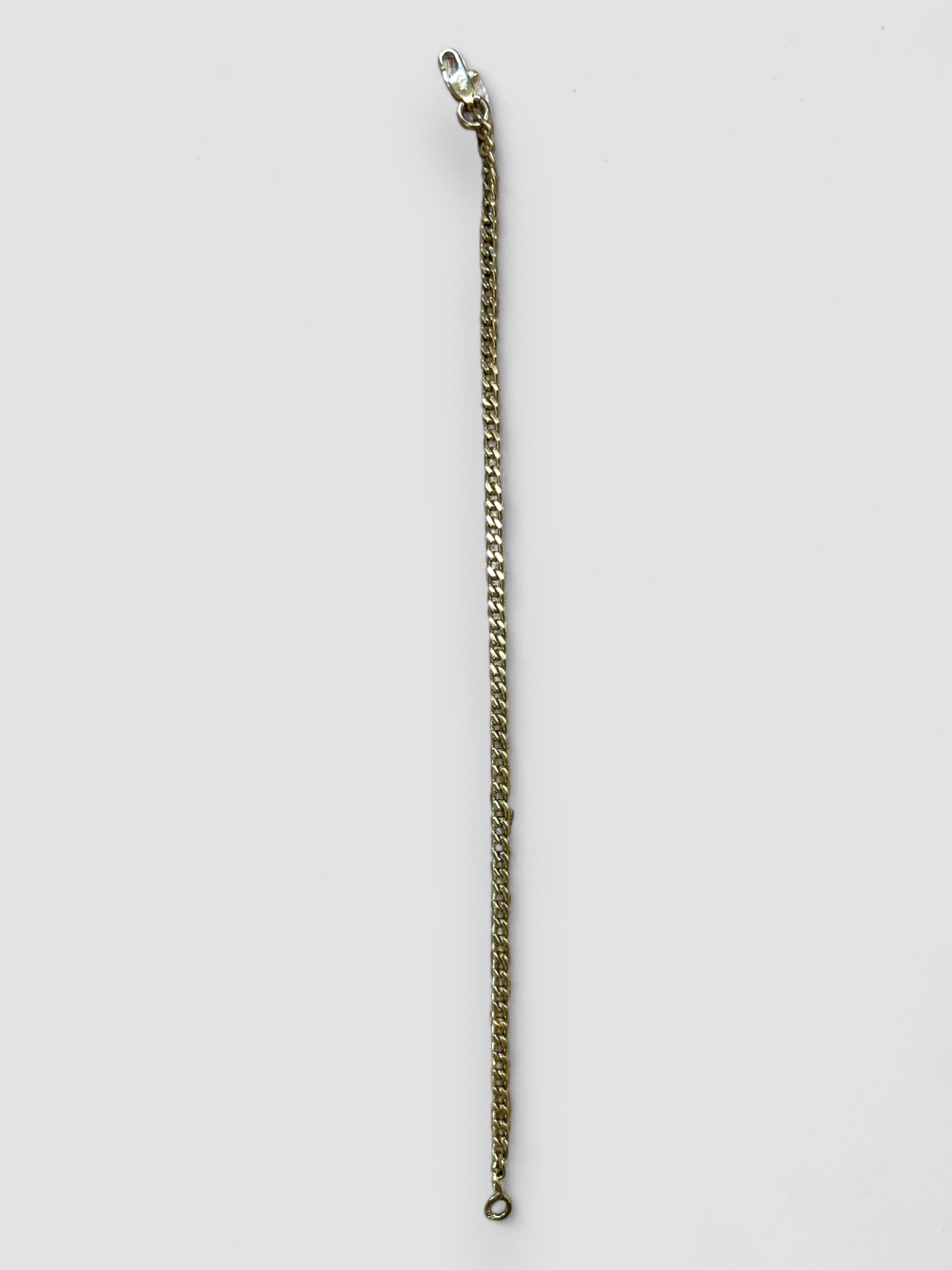 Pulsera Oro 18K barbada. Peso 6.5g