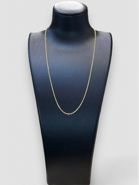 Cadena Larga Oro 18KL. Peso 5.2g