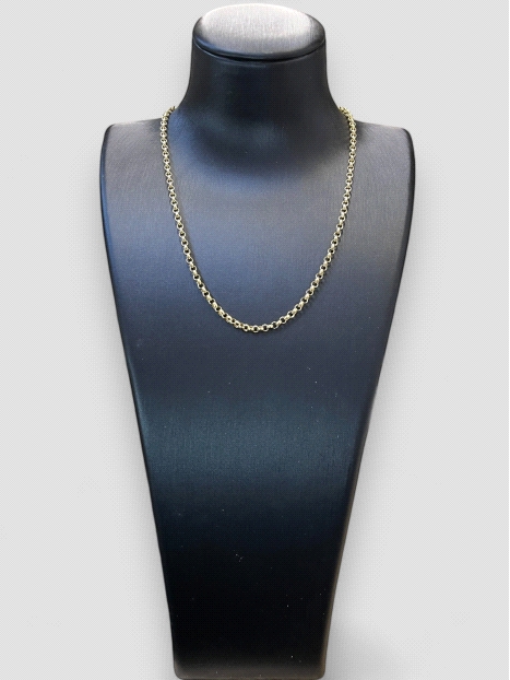 Cadena Rolo Oro 18KL. Peso 5.2g