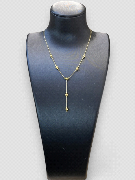 Cadena mujer detalle Oro 18KL. Peso 4.2g