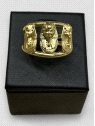 Anillo Oro 18K Faraones. Peso 2.4g