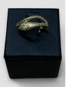Anillo Serpiente oro 18K. Peso 3.4g